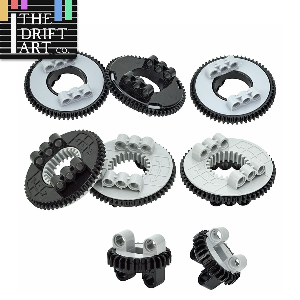 Turntable Rotating gears Technic 18939 48452 for Lego Kits
