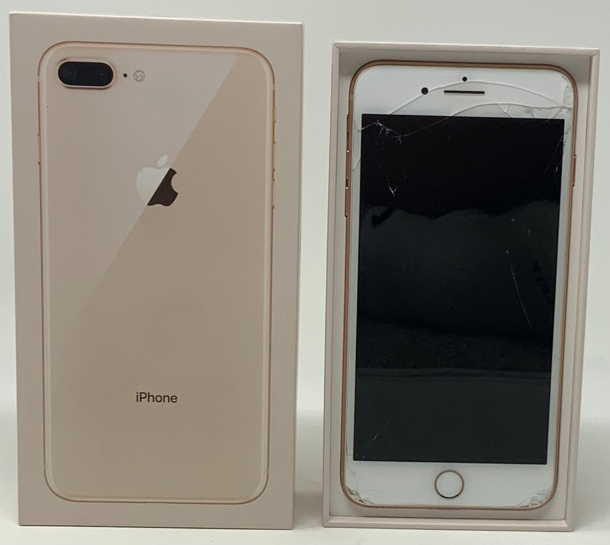 APPLE IPHONE 8 PLUS 256GB ROSE GOLD IN BOX AT AND T | eBay