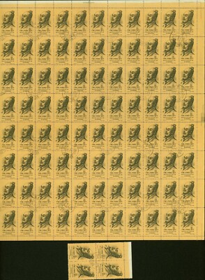China 1955 - Used stamps. Mi nr.: 278A. Complete Sheet of 96