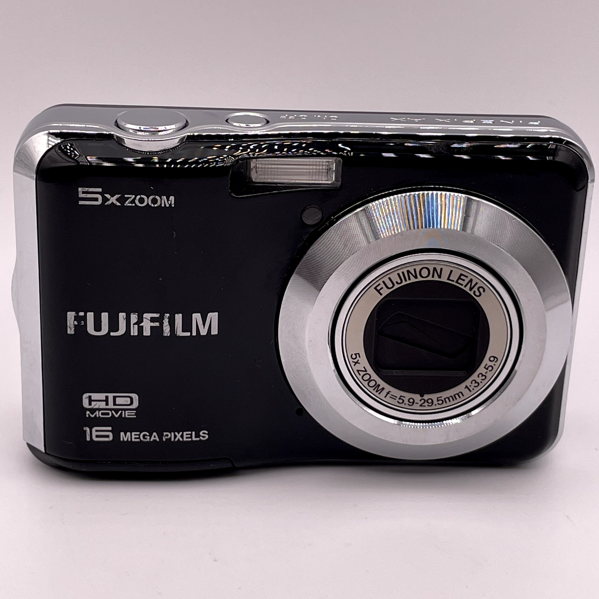FUJIFILM FinePix AX550 Digital Camera – Black – Black Screen – For