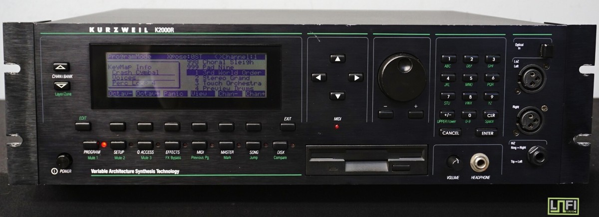 Kurzweil K2000R Variable Architecture Synthesiser & Sampler