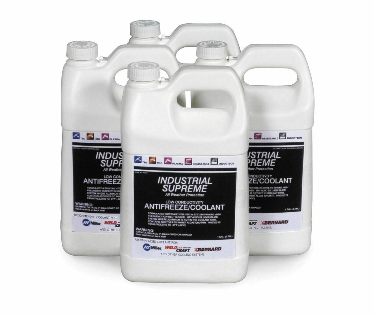 Miller 043810 Low Conductivity Antifreeze Coolant for TIG (Case of