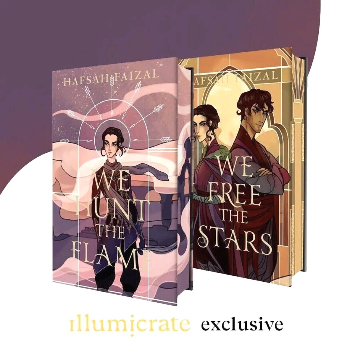 SIGNED We Hunt the Flame & We Free the Stars (Arawiya) Hafsah