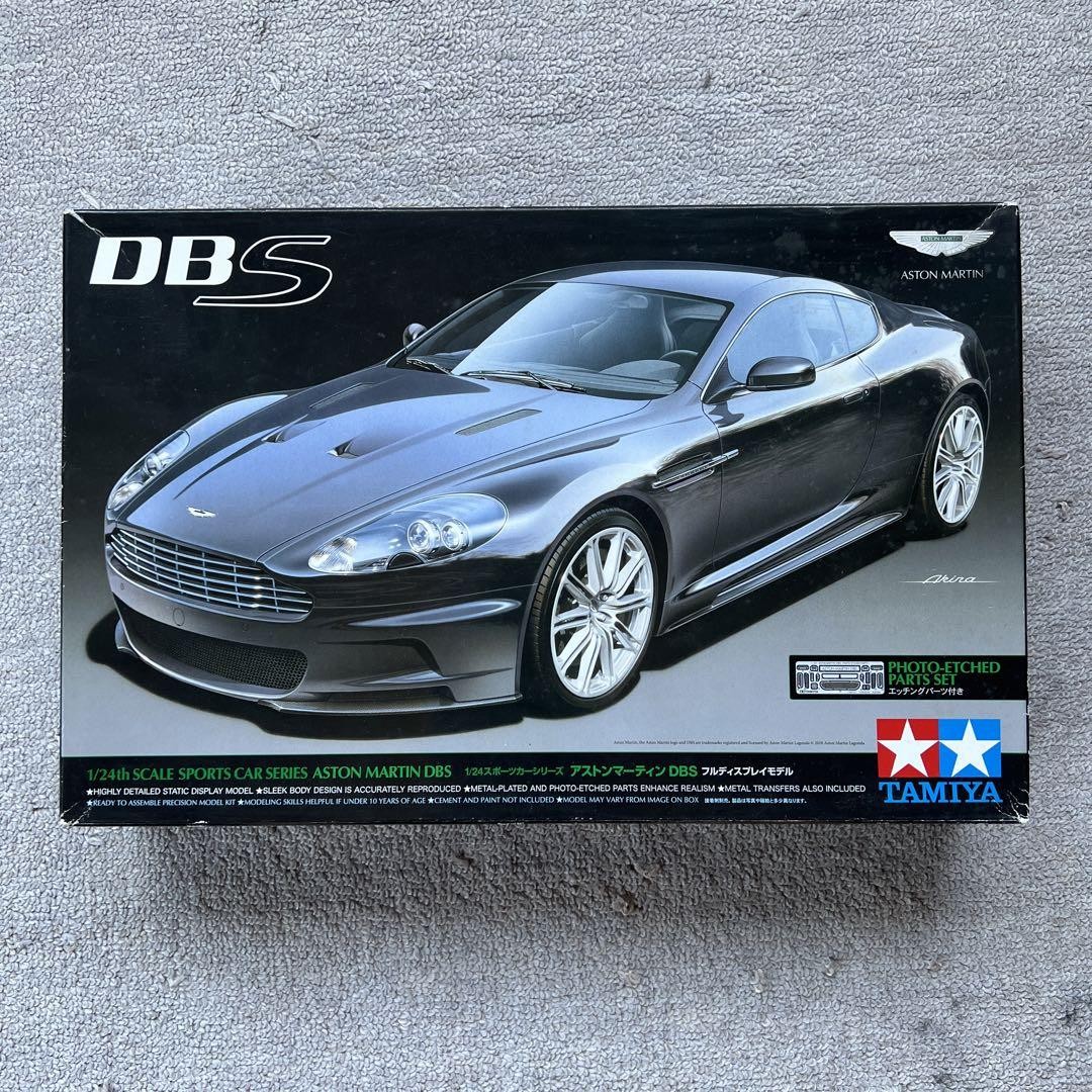TAMIYA DBS 1/24 Aston Martin Plastic Model Unassembled Sports Car
