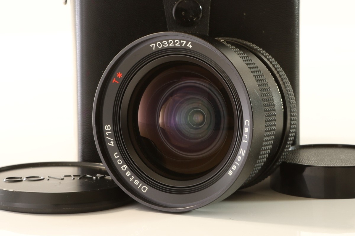 Top Mint] CONTAX Carl Zeiss Distagon T* 18mm F4 MMG Wide Angle