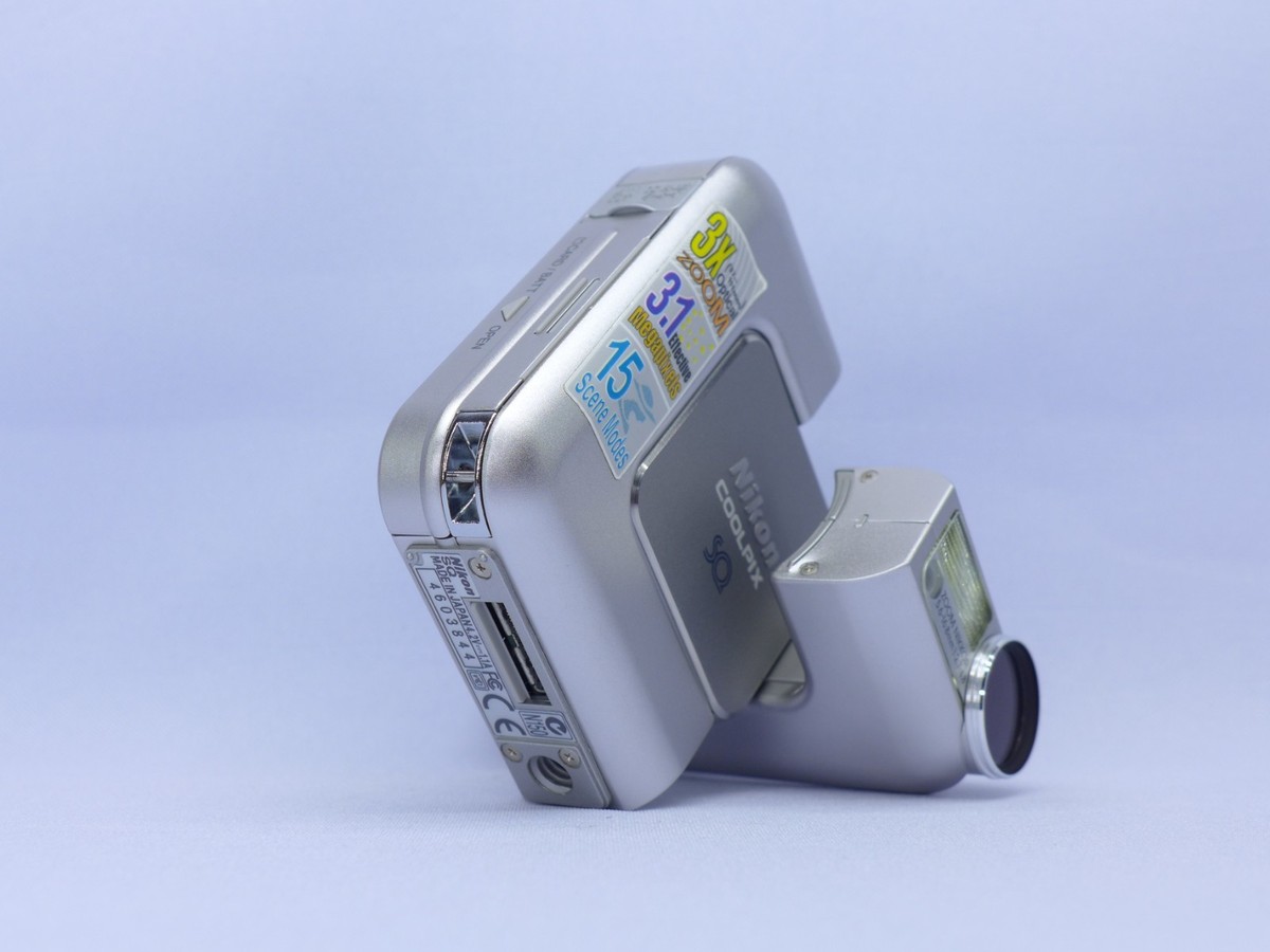 Nikon COOLPIX SQ 3.1MP Digital Camera - Silver for sale online | eBay