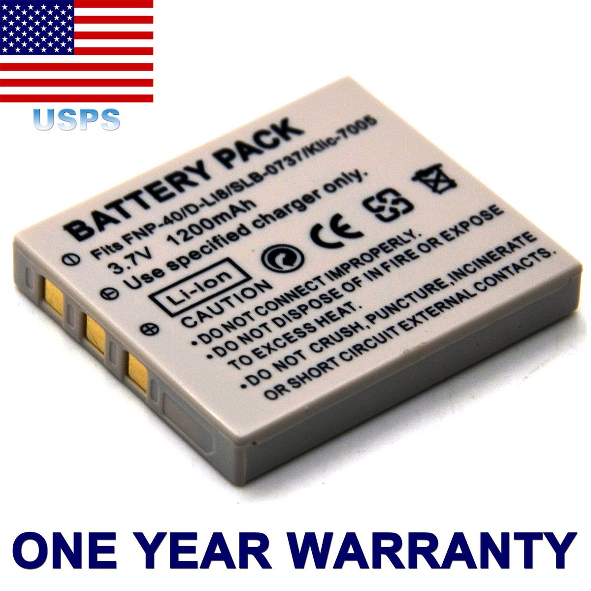 Battery For Panasonic Lumix DMC-FX2 DMC-FX7 USA STOCK Brand New | eBay