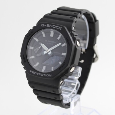 CASIO G-SHOCK GA-2100-1A GA-2100 GA Quartz Analog & Digital Black