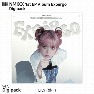 NO PHOTOCARD] NMIXX 1st EP Album Expergo Digipack Version