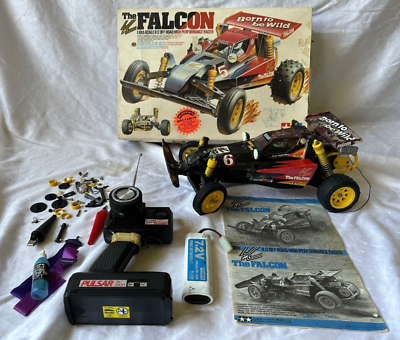 Tamiya The Falcon Radio Controlled Car -RC-#5805- 1:10 Scale-Used