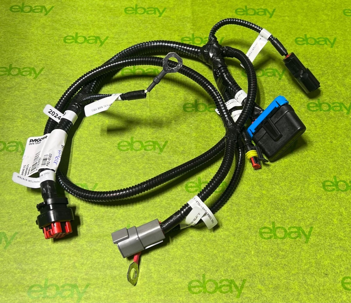 P92-9163 Genuine Peterbilt Harness No Idle, Aux Batteries OEM