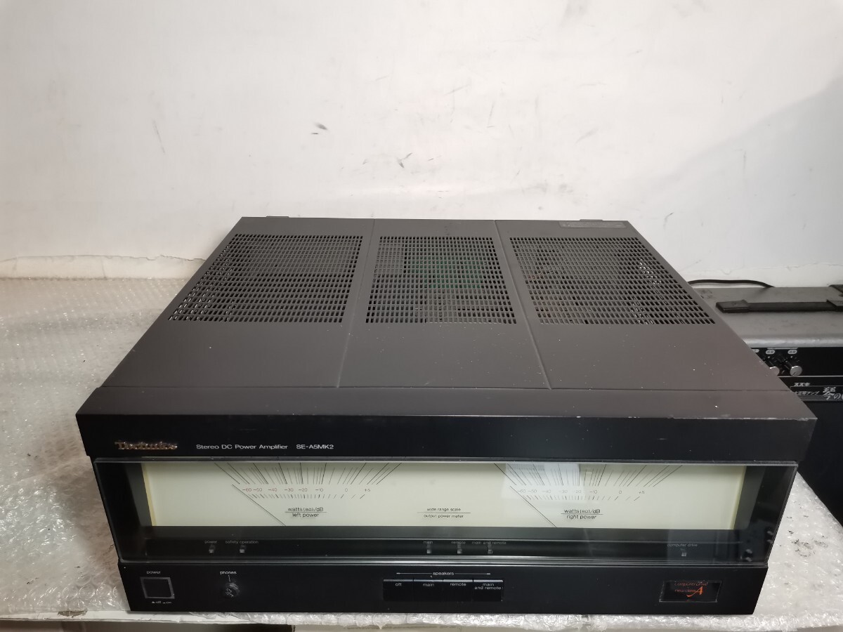 Technics SE-A5 Technics power amplifier. | eBay