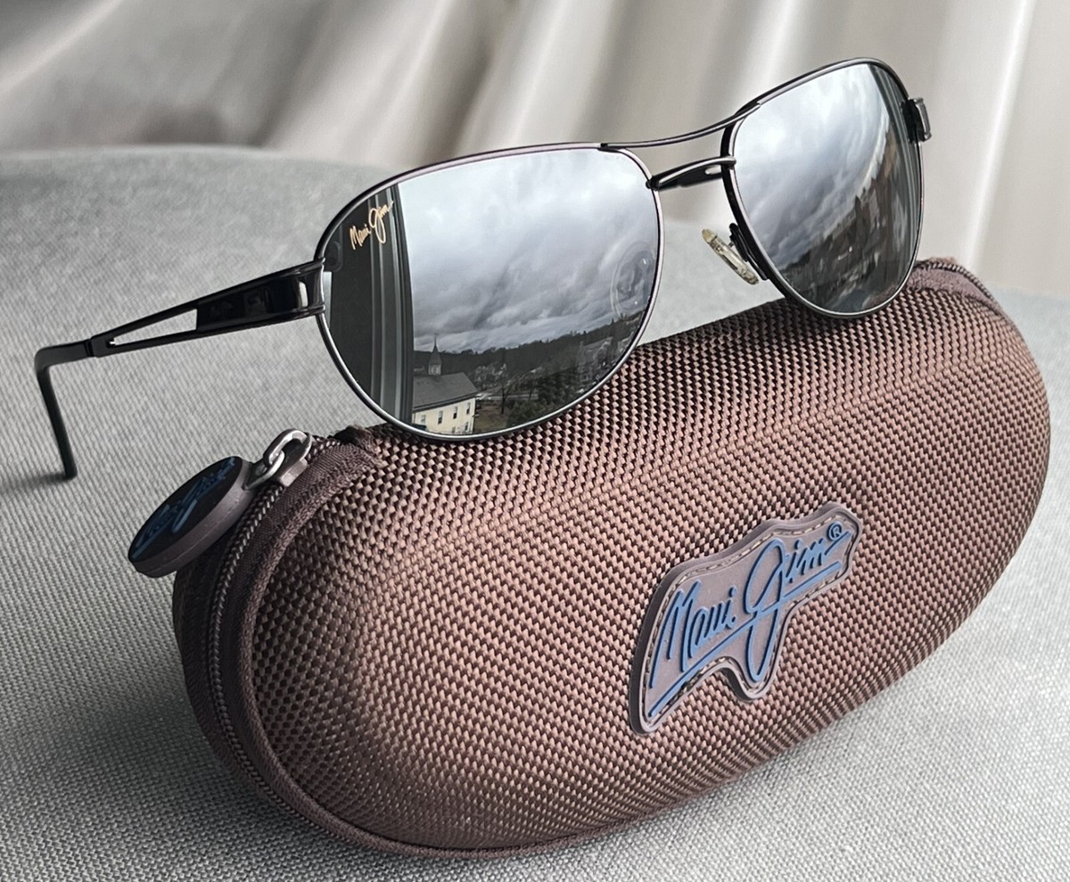 Maui Jim Mahina MJ 229 02 Gunmetal Frame - Neutral Grey Polarized