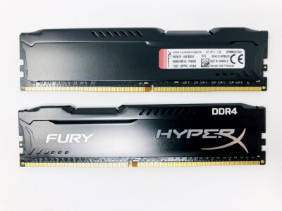 Kingston Hyper-X Fury 8GB (2x4GB) DDR4 2400 Memory Kit RAM | Fast
