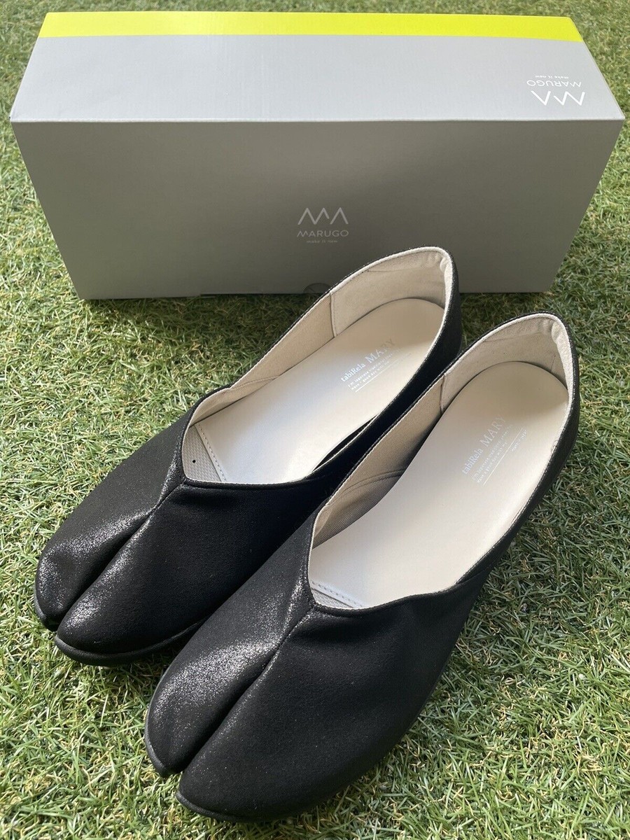 Marugo tabiRela MARY Black Sizes 22-25cm Tabi Shoes Tabi type