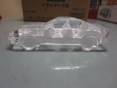 TOYOTA SUPRA Sasaki Crystal Glass Figurine Collectible Made In
