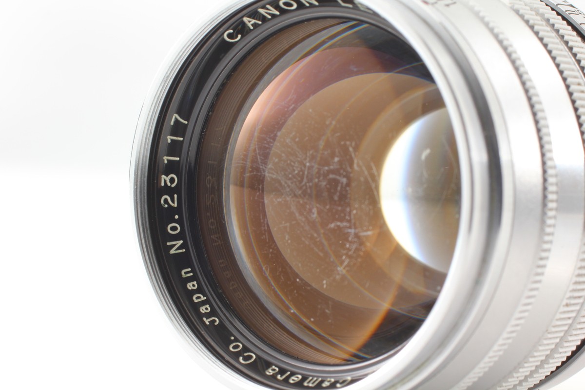 レンズ(単焦点) Canon 50mm f/1.5 LTM L39 Leica Mount レンズ(単焦点