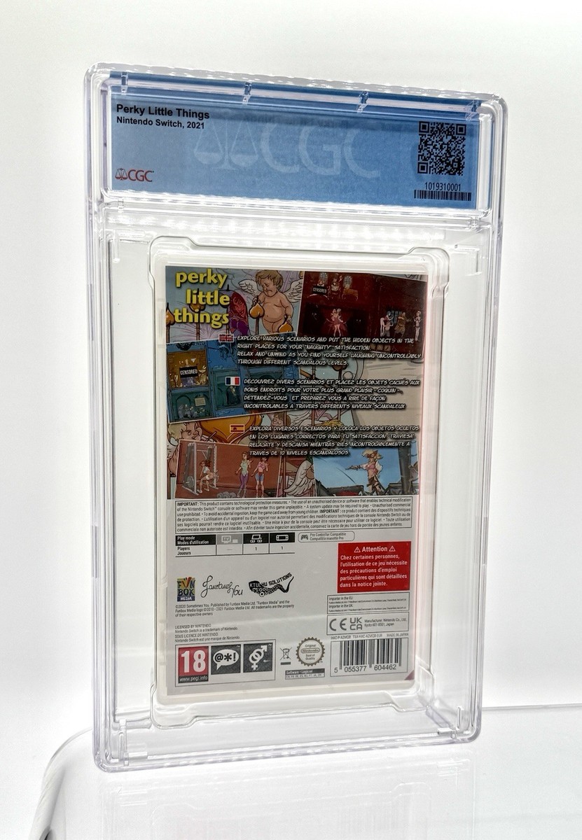 Perky Little Things - Nintendo Switch - Sealed graded CGC 9.9 A++