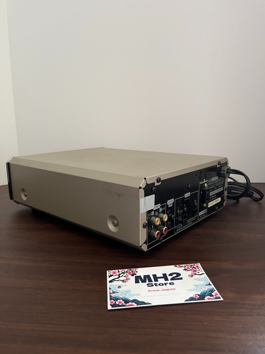 YAMAHA MDX-E100 MD MiniDisc Recorder Playback and Recording