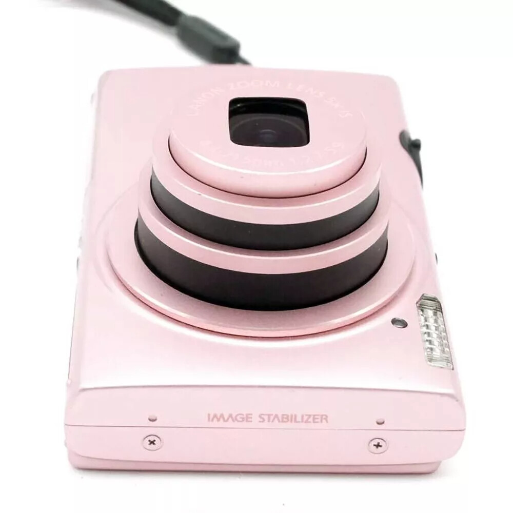 Canon IXY 220F Pink 16.1 MP Compact Digital Camera English