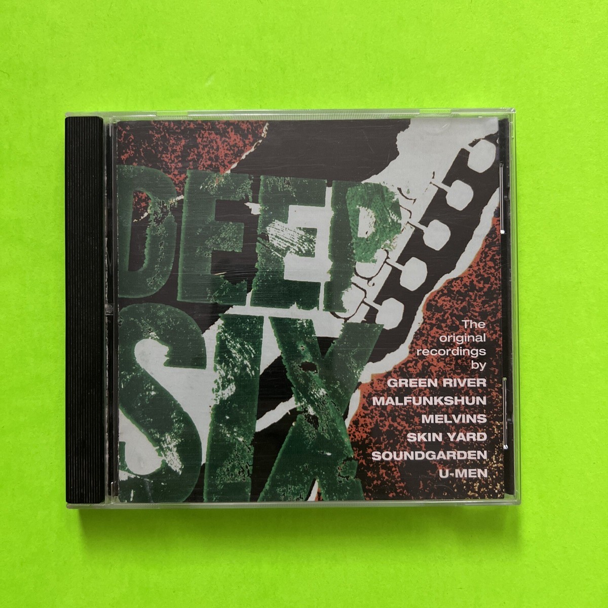 DEEP SIX C/Z RECORDS COMPILATION CD 1985/1994 RARE REISSUE Seattle