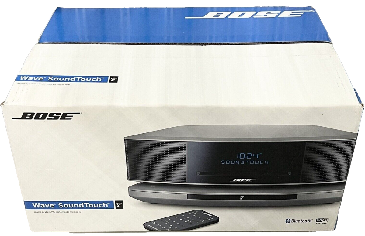 Bose Wave SoundTouch Music System IV Audio CD AM/FM Radio Wi-Fi BT
