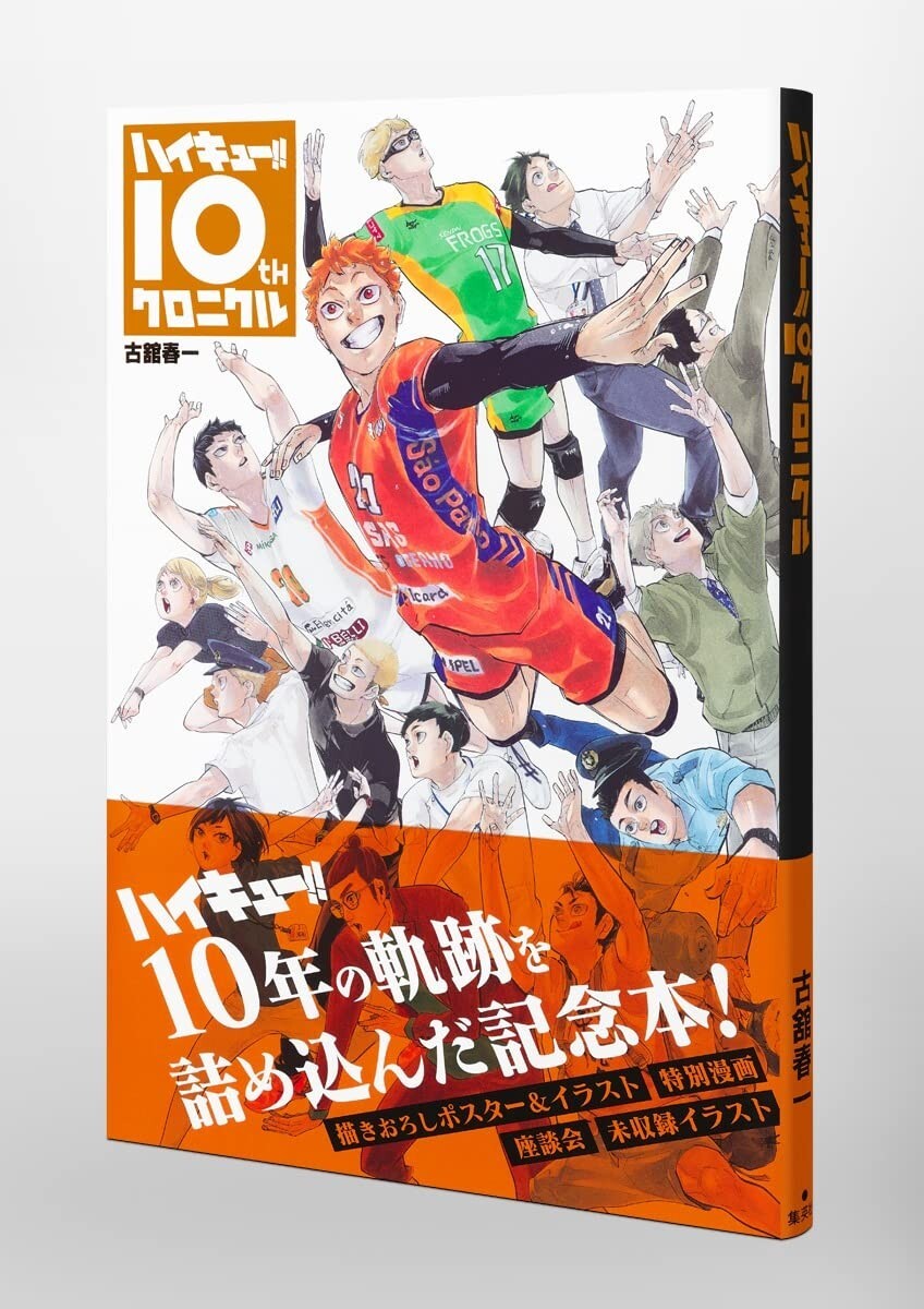 Haikyu!! 10th Chronicle Anniversary Art Book Standard Edition Book