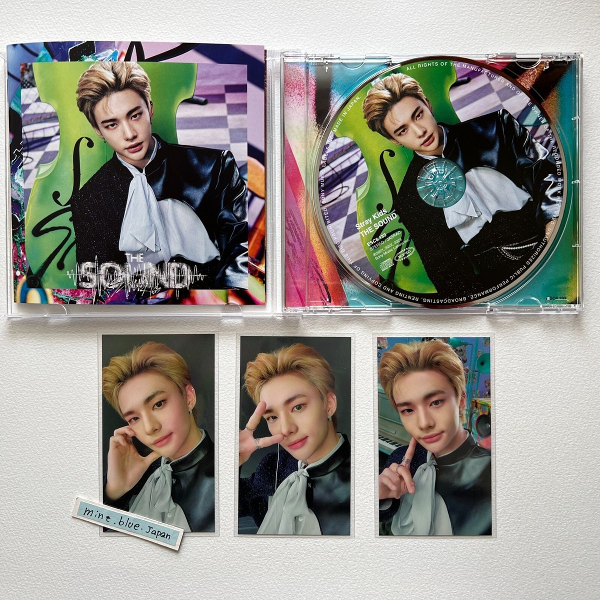 Stray kids HYUNJIN THE SOUND Complete solo set 1CD + 3 photocard