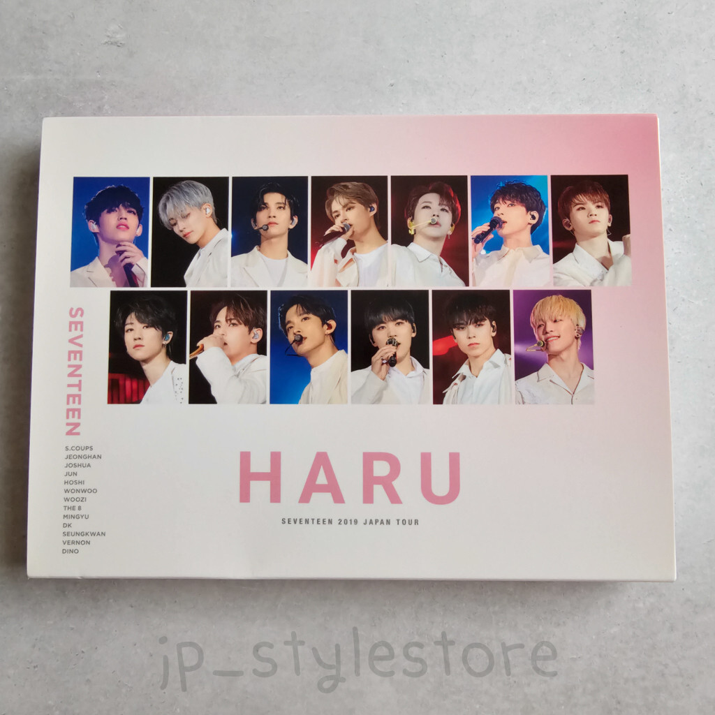 Seventeen 2019 JAPAN TOUR HARU HJBD-00005, 00006 photocard MINGYU