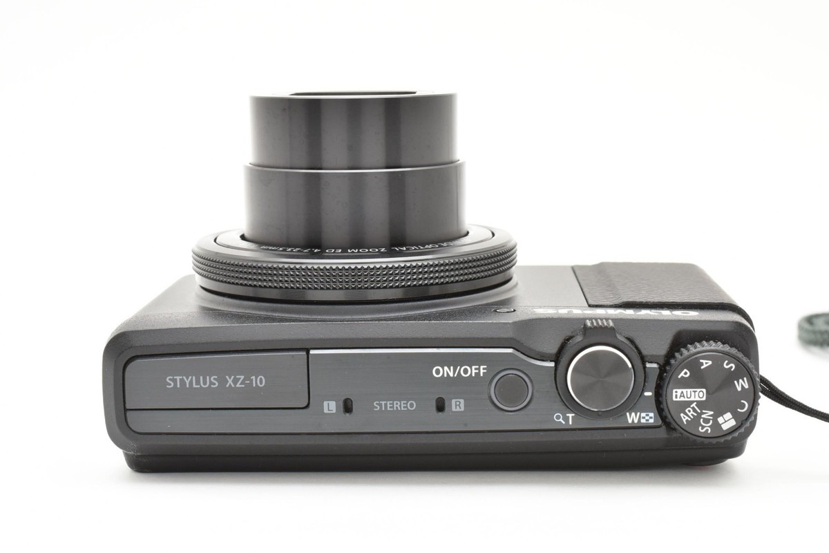 Olympus Stylus XZ-10 12.0MP Digital Camera - Black for sale online