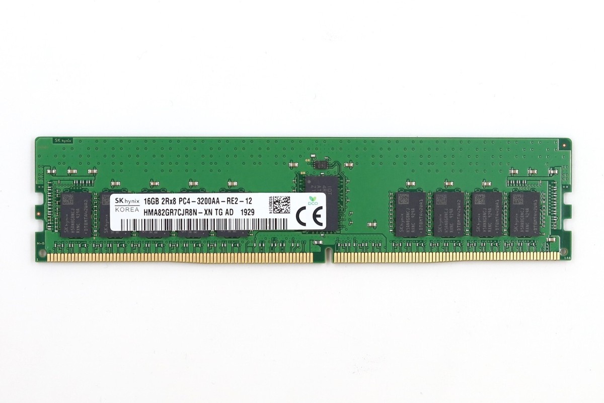SK Hynix 16GB 2Rx8 PC4-3200AA-RE2-12 ECC REG Server Memory