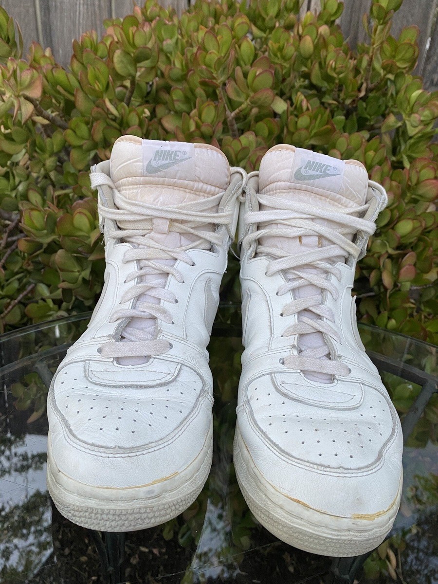 RARE Vintage 1985 Nike Team Convention High Top Sneakers Shoes