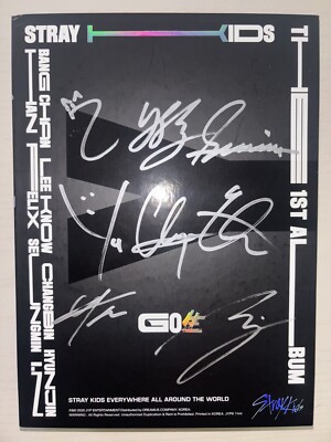 STRAY KIDS [GO LIFE] Autographed Signed Limited Album STRAYKIDS GO