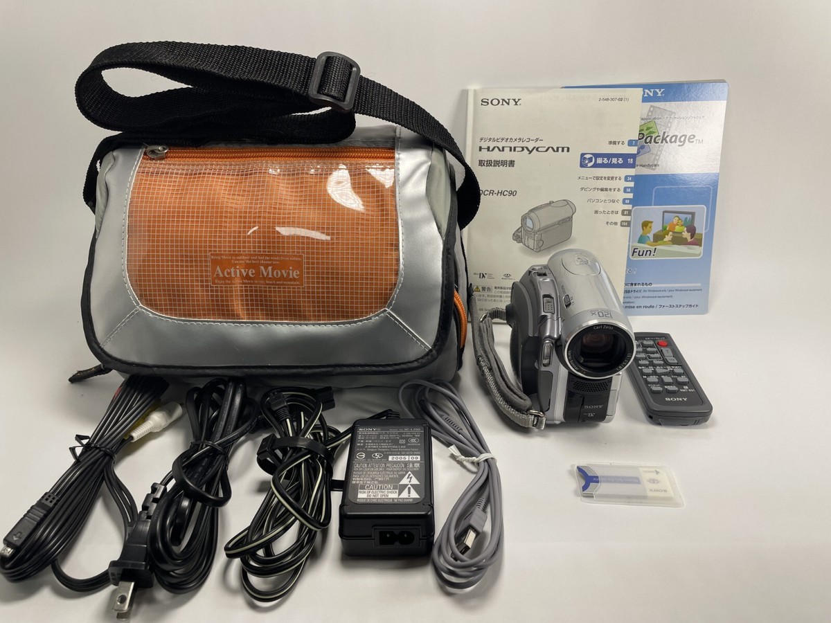 SONY miniDV handycam DCR-HC90 NTRC 05年製 SONY miniDV handycam DCR
