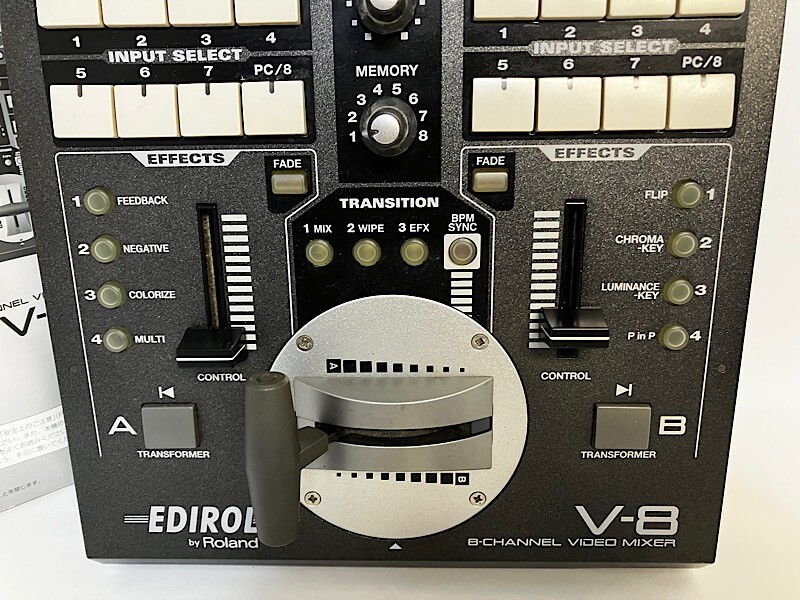 Edirol V-8 8 Channel Video Mixer Switcher Roland Video Editor
