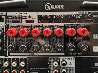 Onkyo TX-NR676E AV Receiver Good Condition from Japan w