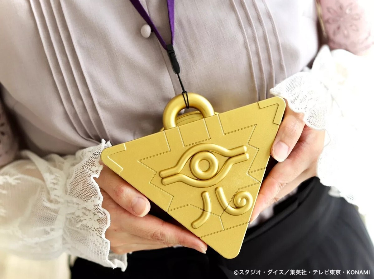 SK JAPAN Yu-Gi-Oh! Duel Monsters Millennium Puzzle Wearable Fan