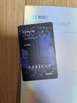 RARE] BTS JUNGKOOK(JK) Love Yourself World Tour NEW YORK Blu-ray