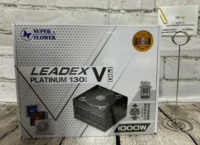 SUPER FLOWER LEADEX V PRO 1000W Platinum Black SF-1000F14TP White