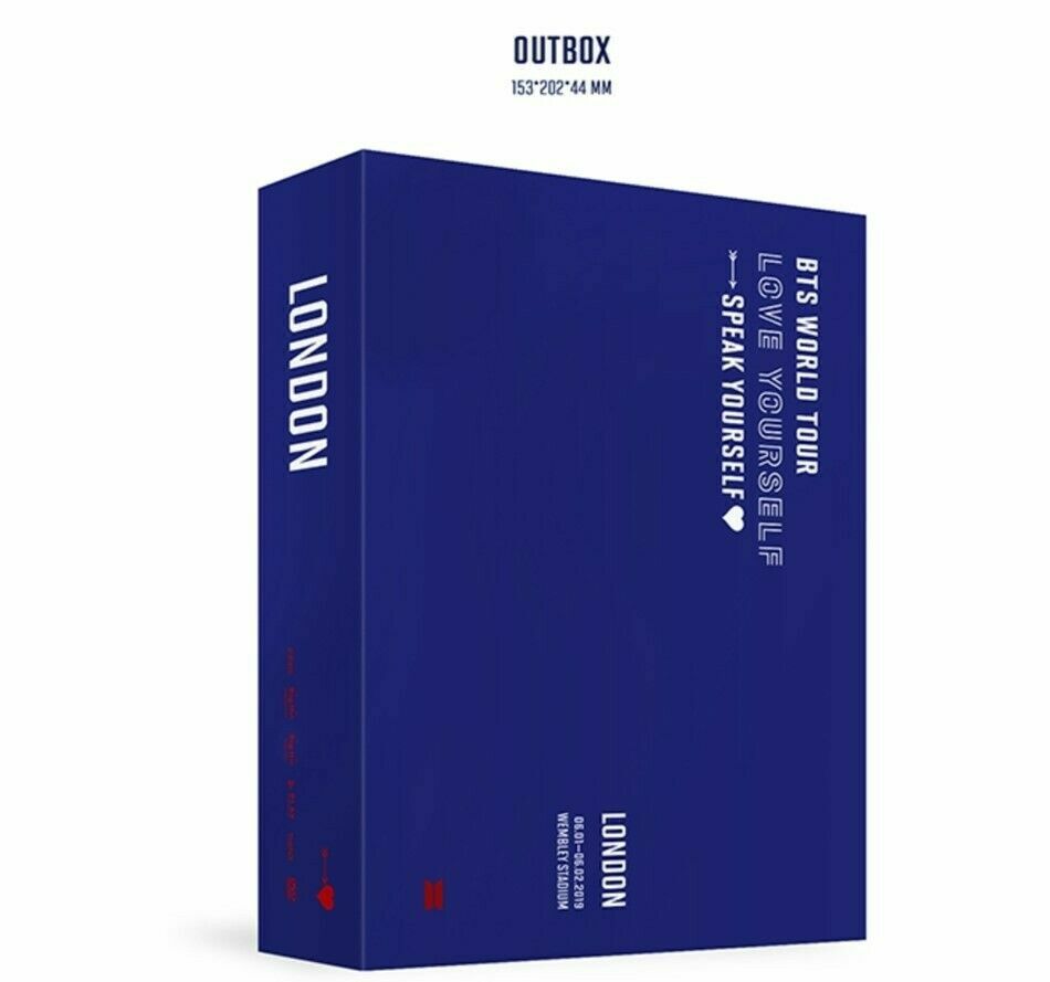 BTS World Tour Love Yourself London DVD Full Package Sealed | eBay