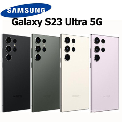 NEW SEALED SAMSUNG GALAXY S23 ULTRA 5G 512GB 256GB FACTORY