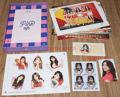 APINK Pink Up 6th Mini Album A ver. CD + PHOTOCARD + FOLDED POSTER