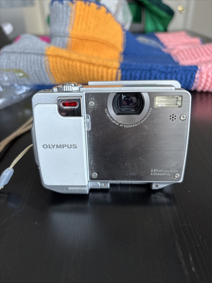 Olympus i:robe IR-500 4.0MP Digital Camera - Silver for sale