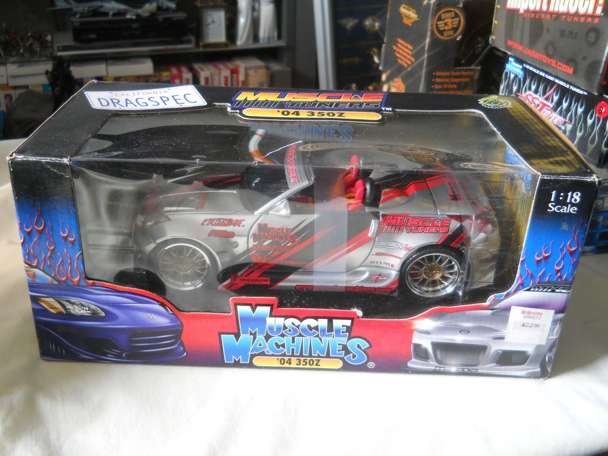Muscle Machines 2004 04 Nissan 350Z Muscle Tuners 1:18 Diecast | eBay