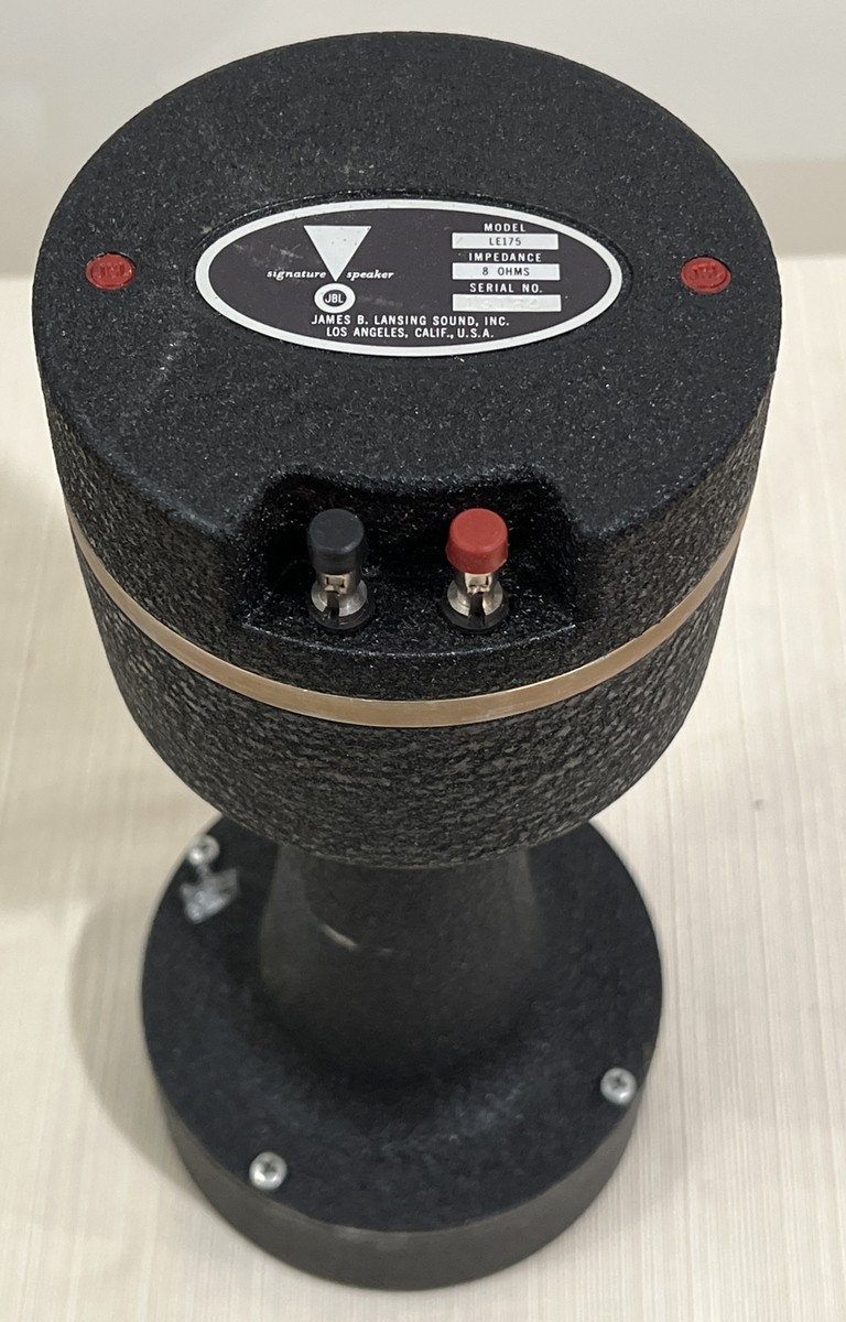 JBL LE175 8 OHM DRIVER WITH JBL 1217-1290 HORN | eBay