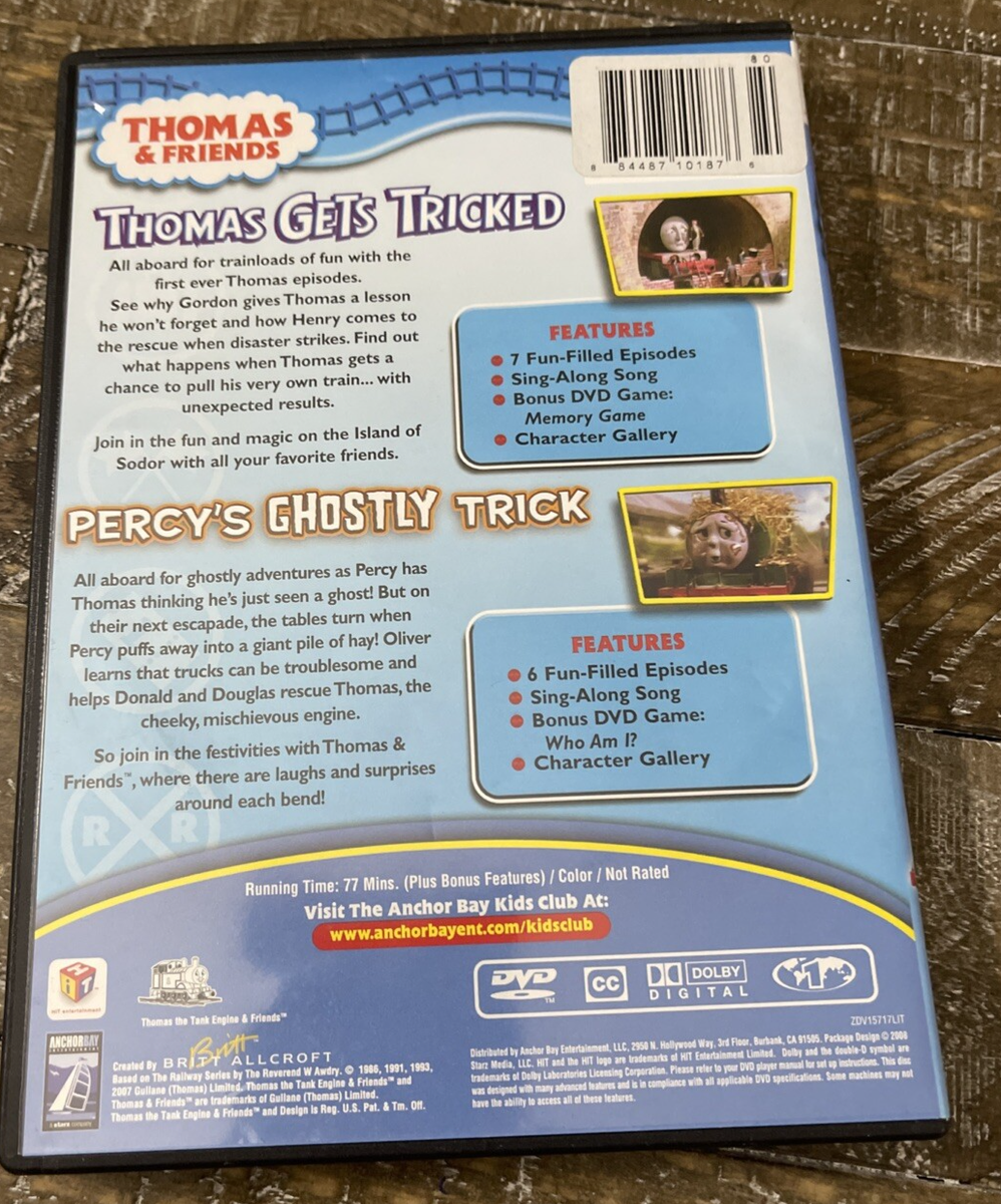 Thomas And Friends Thomas Gets Tricked/Percys Ghostly Trick DVD
