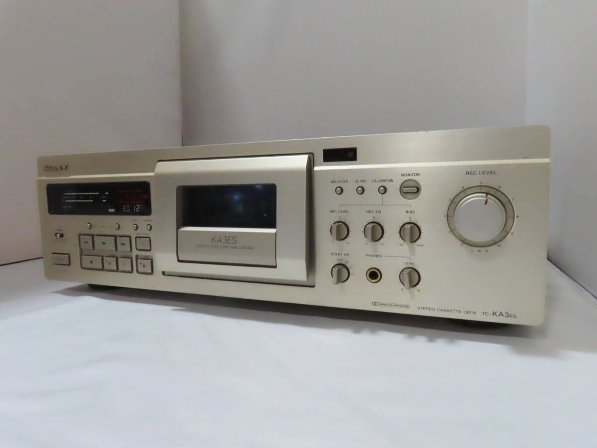 Sony TC-KA3ES 3 Head Stereo Cassette Deck Good Working Free