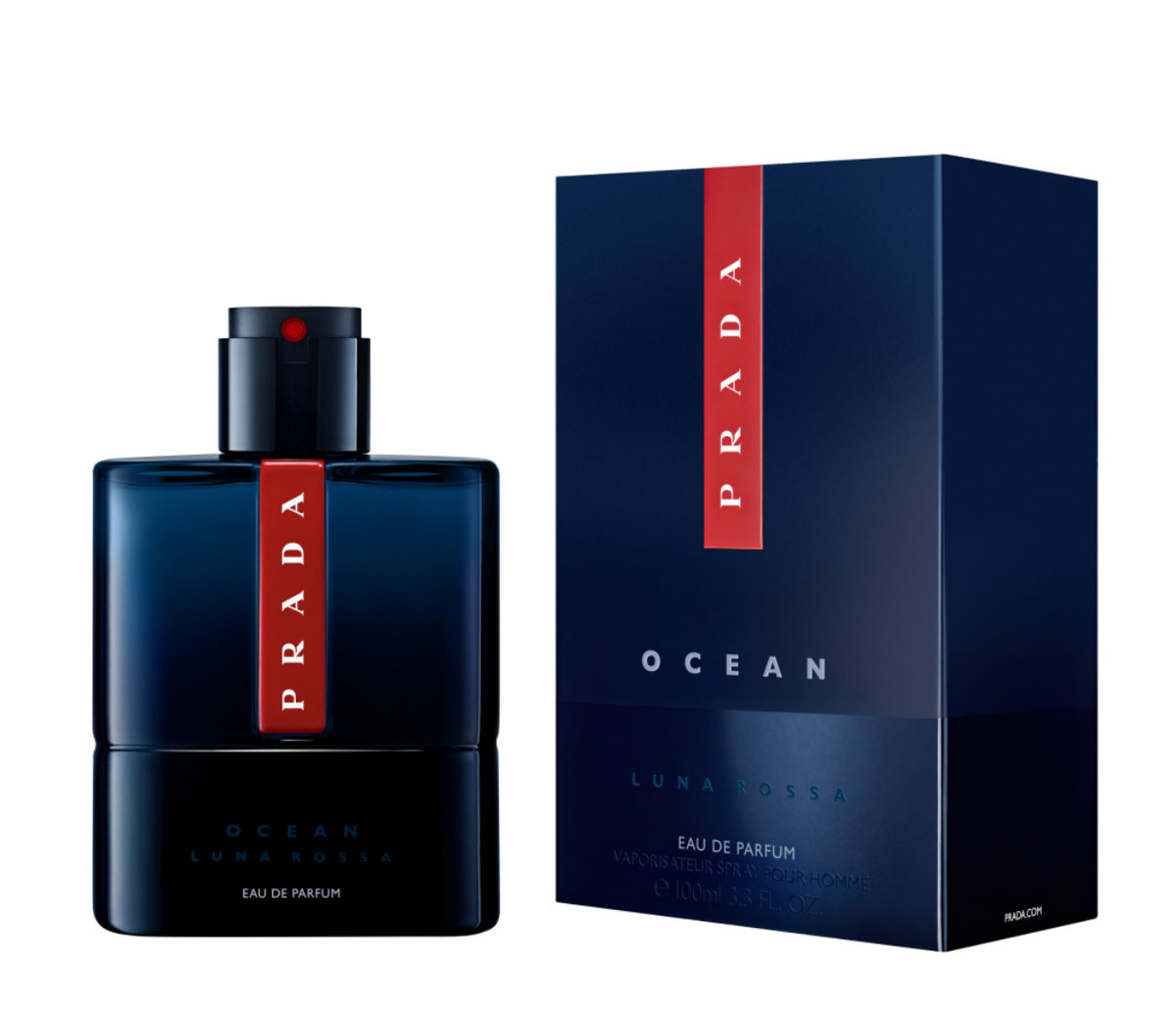 Prada Luna Rossa Ocean 100ml / 3.3 oz EDP Authentic Ships Fast by