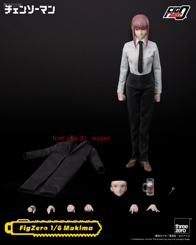 Threezero 3a Figzero Series Chainsaw Man Makima 1/6 Action Figure