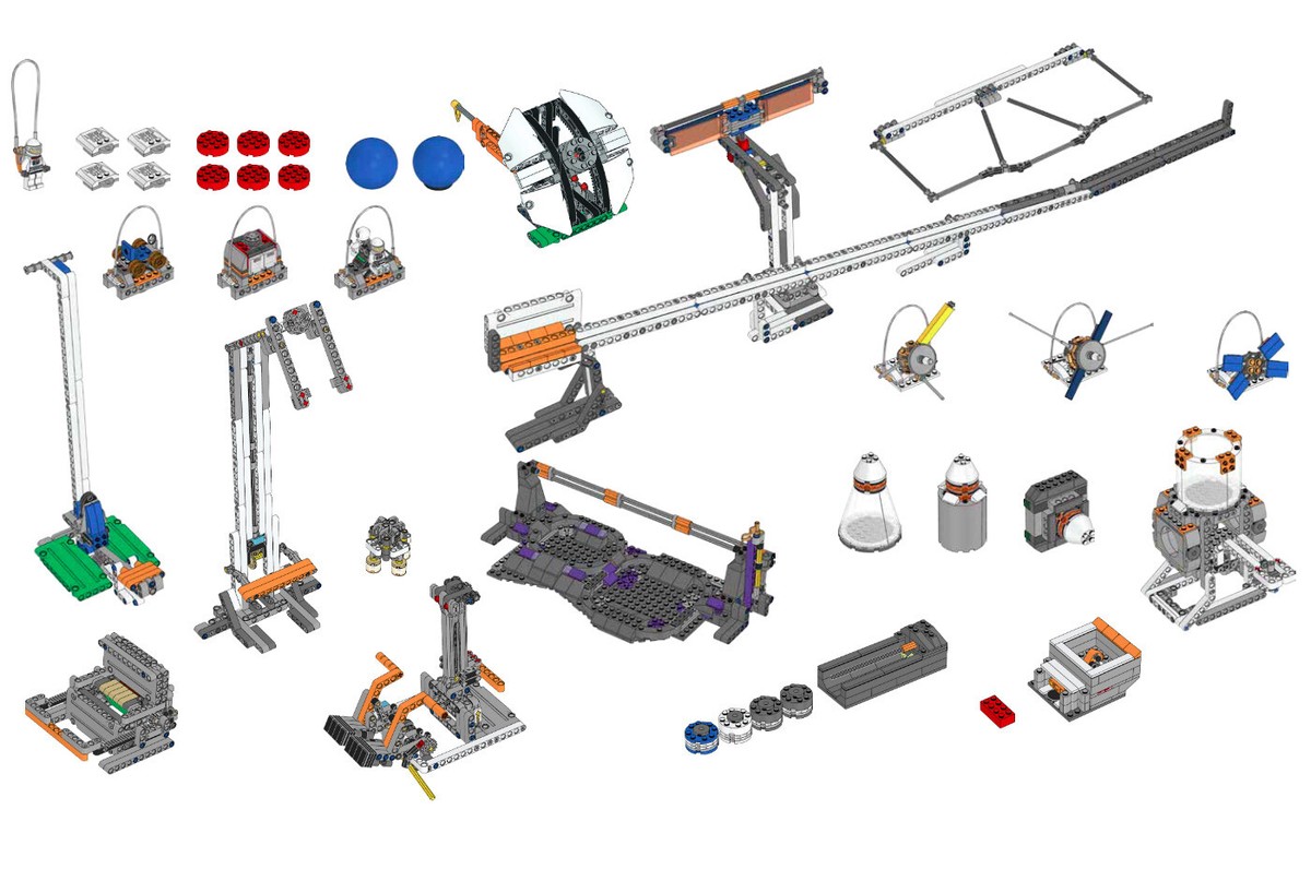 LEGO 45806 Into Orbit: NEW SEALED BAGS (no mat) FLL First Lego